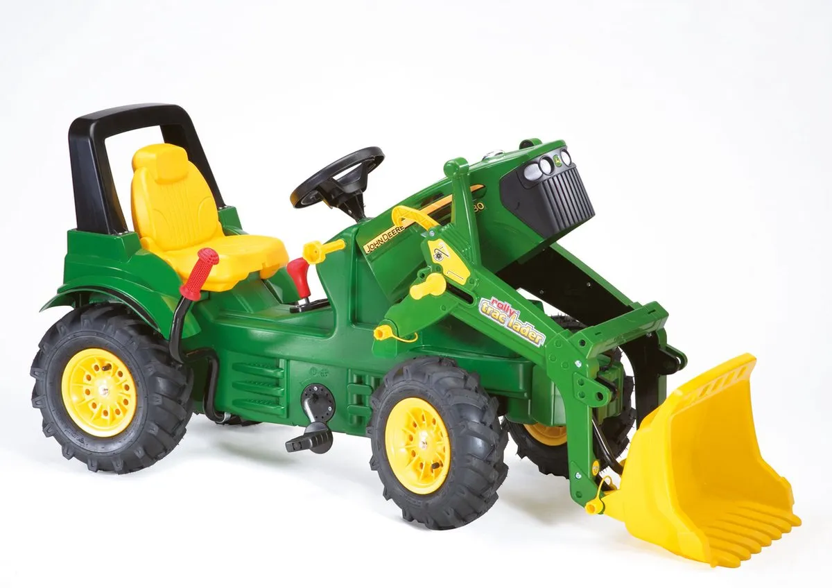 Rolly Toys John Deere Tractor Schakel - Groen/Geel