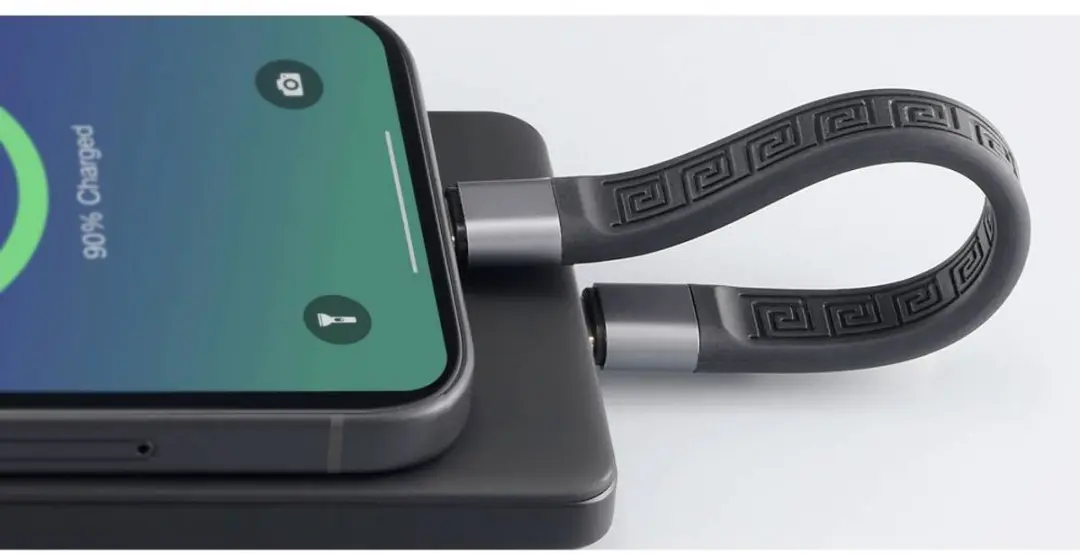 Renkforce RF-6738046 USB-C-kabel 0.12m - Zwart