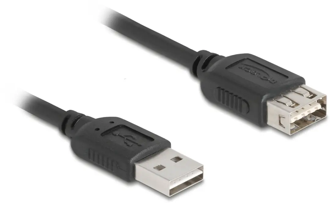Delock USB 2.0 A-male naar A-vrouw 3m