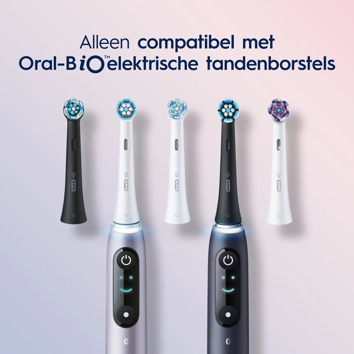 Oral-B iO Gentle Care Opzetborstels 2 Stuks - Wit
