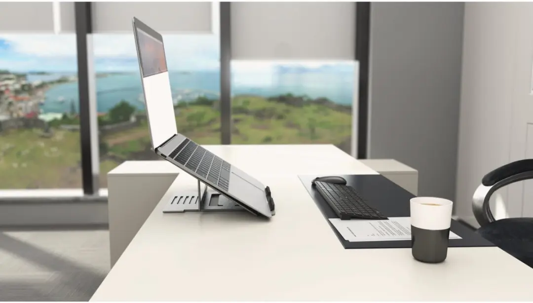 Kensington K50417WW Laptopstandaard - Verstelbaar - Aluminium - 16" - Zilver - afbeelding 6 van 6