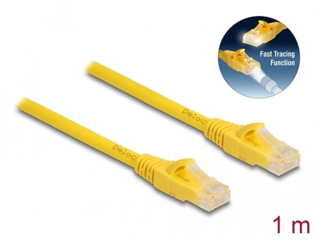 Delock RJ45 Cat.6A Kabel 1m