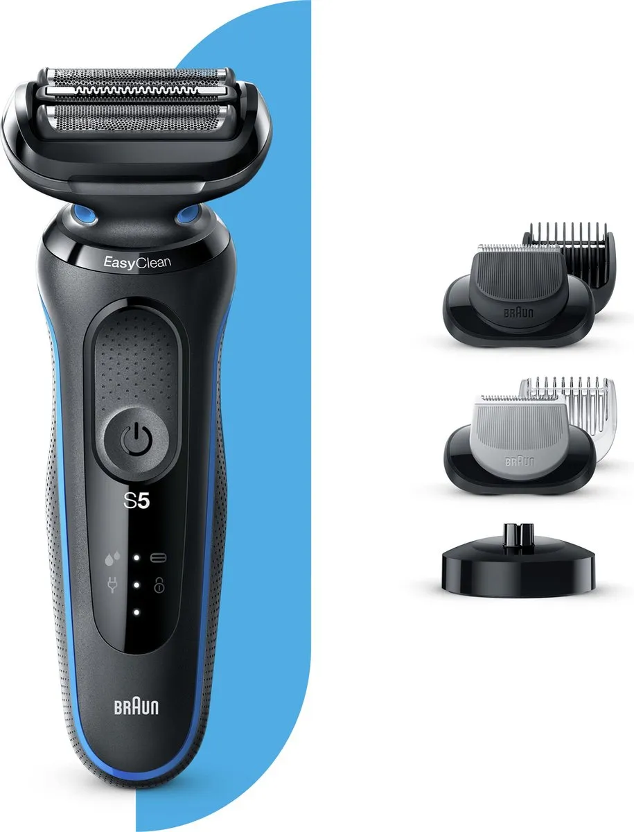 Braun Series 5 50-B4650cs Scheerapparaat - Blauw - afbeelding 6 van 6