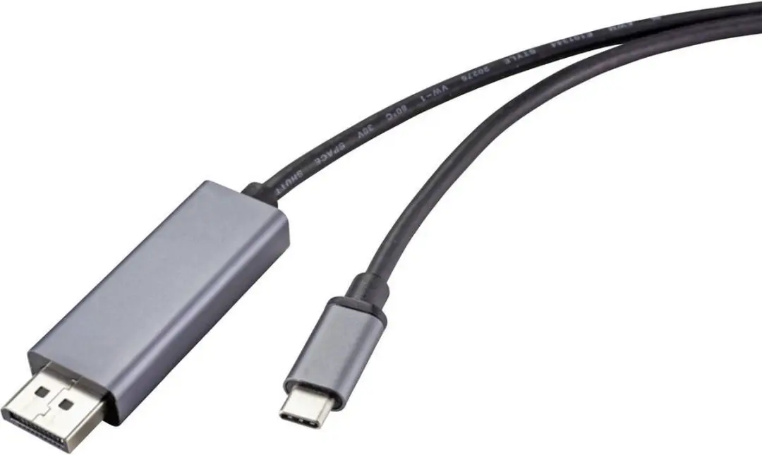 Renkforce RF-4630696 USB-C naar DisplayPort Kabel 1m
