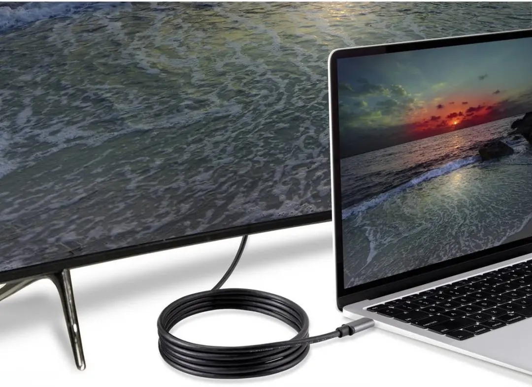 Renkforce RF-4630696 USB-C naar DisplayPort Kabel 1m - Zwart