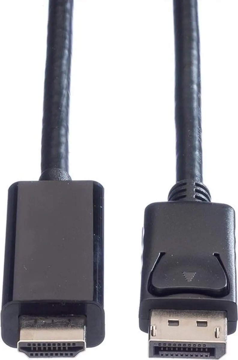 Value DisplayPort Kabel DP UHDTV 1m - M/M - Zwart