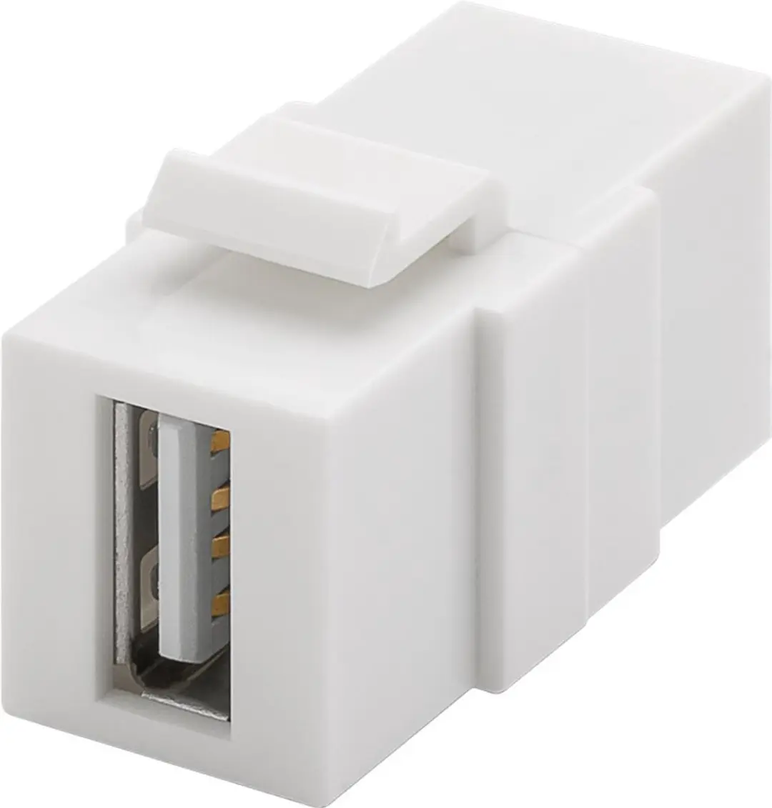 Goobay USB-A Keystone Module 2.0 - Wit