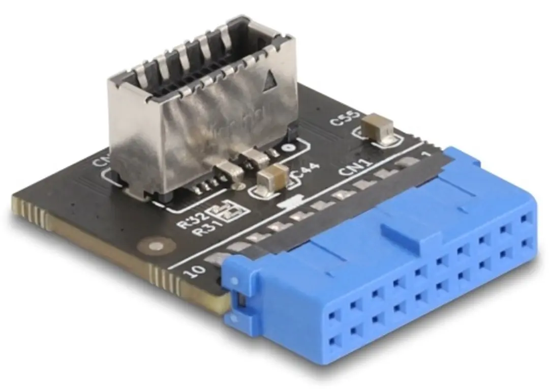 Delock USB 5Gbps Adapter Pin Header naar USB Type-E Key A