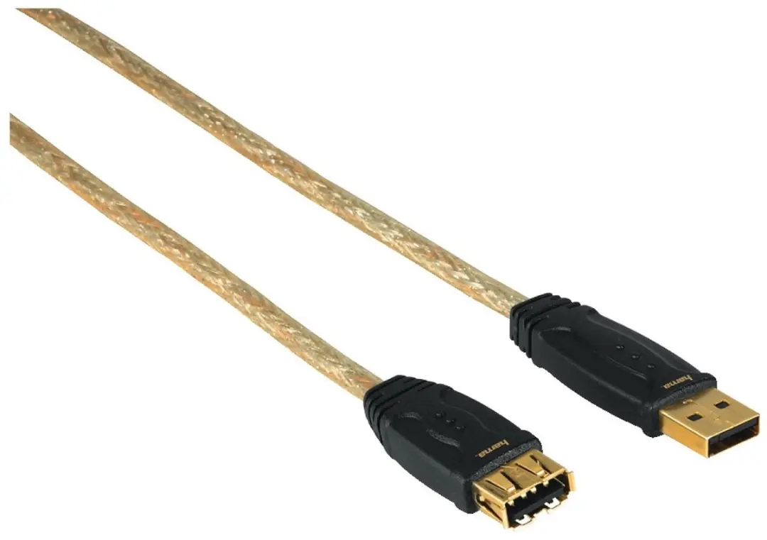 GoldLine USB-verlengkabel 1,8 m