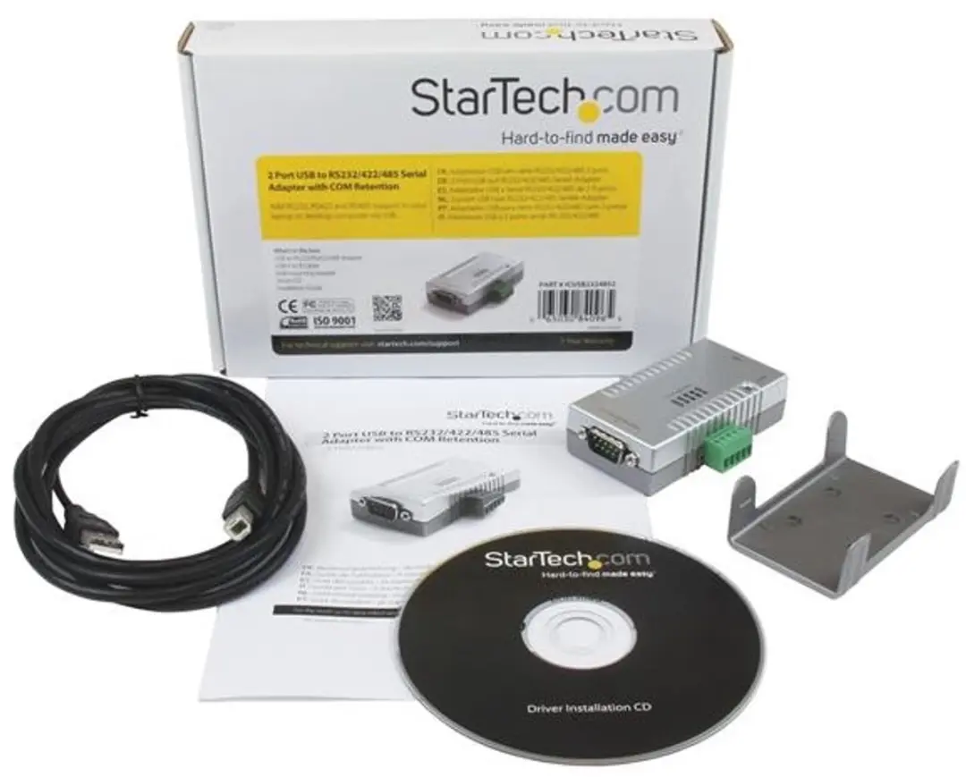 Startech ICUSB2324852 USB naar Seriële Adapter - 2 Poorten