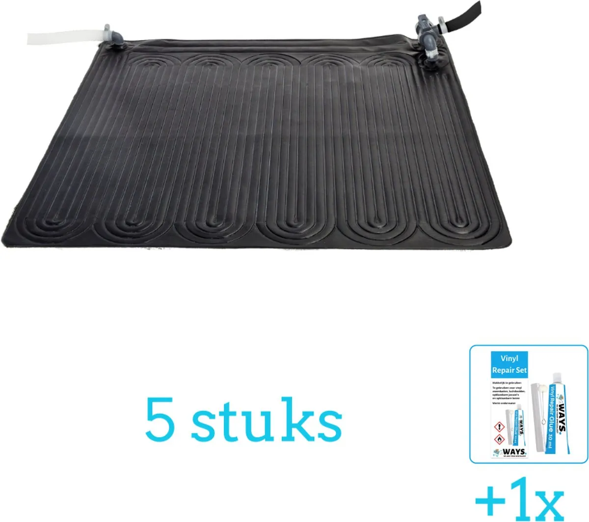 Intex Solar Mat 28685-Zwart Zwembadverwarming