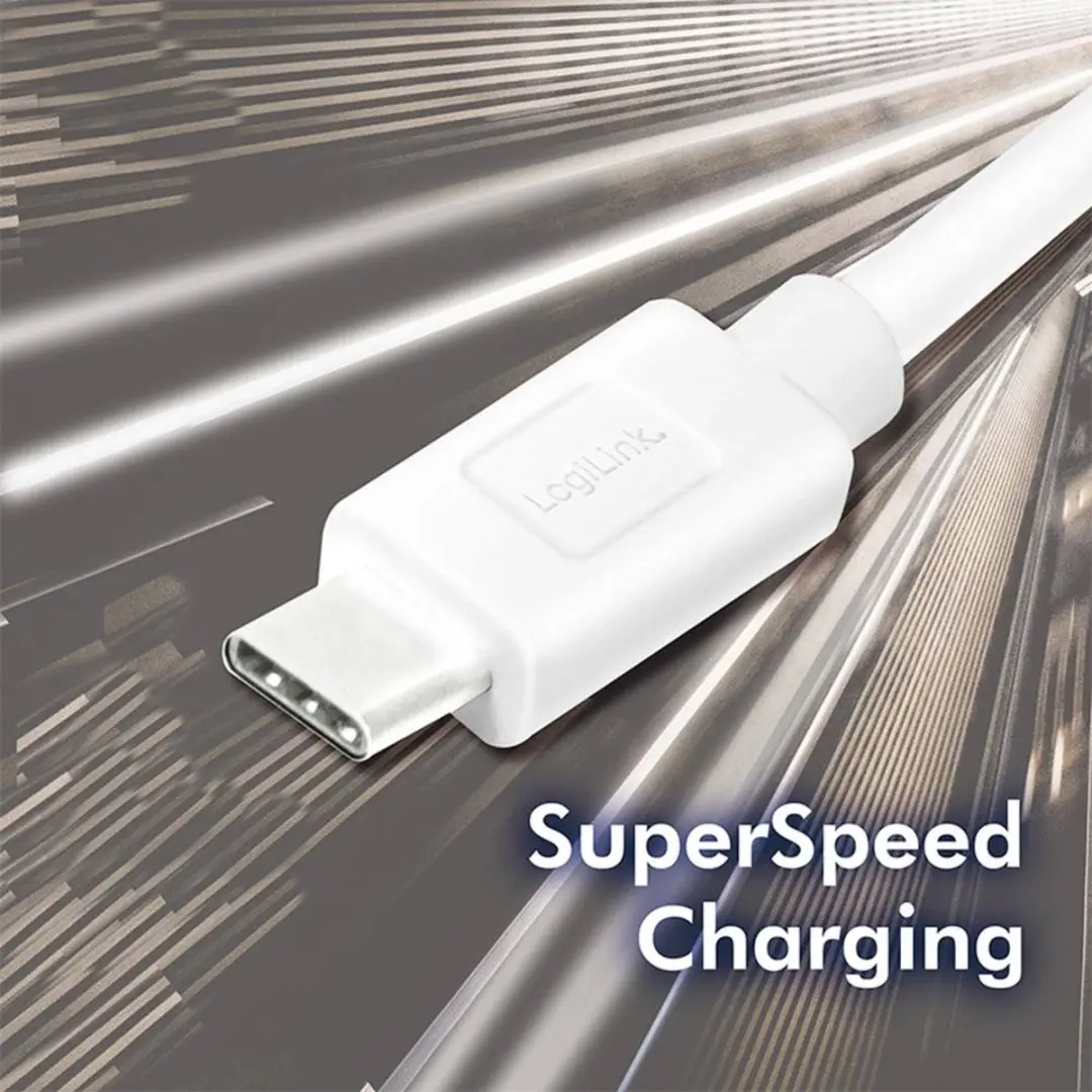 Logilink CU0174 USB 3.2 Gen1 Kabel USB-A naar USB-C - 1m