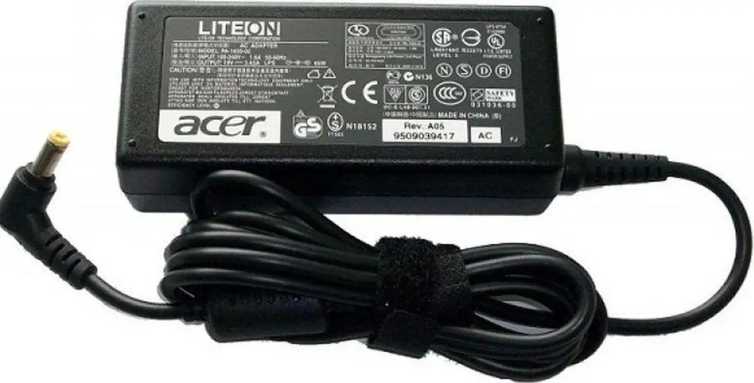 Acer PA1650-02 Adapter 65W - Zwart