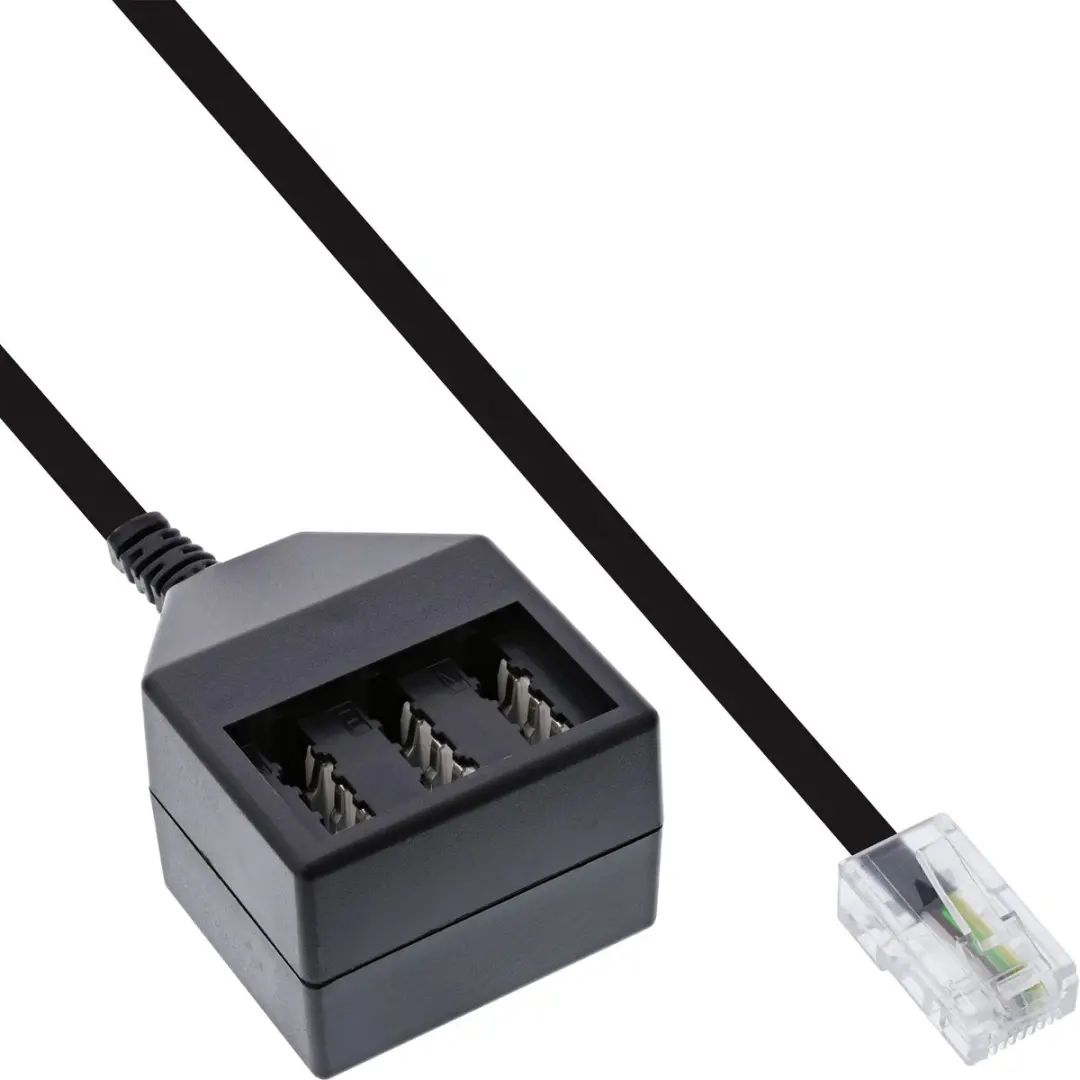 InLine TAE Adapterkabel RJ45 male naar TAE NFN 20cm