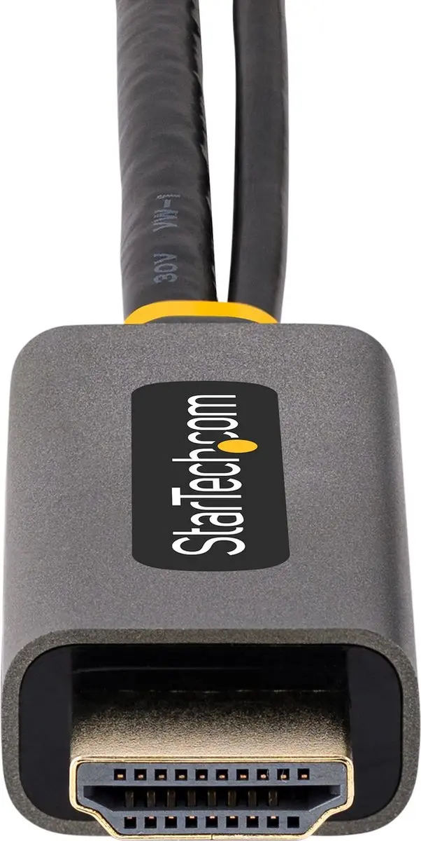 Startech HDMI naar DisplayPort Adapter 128-HDMI-DISPLAYPORT - Zwart-Grijs