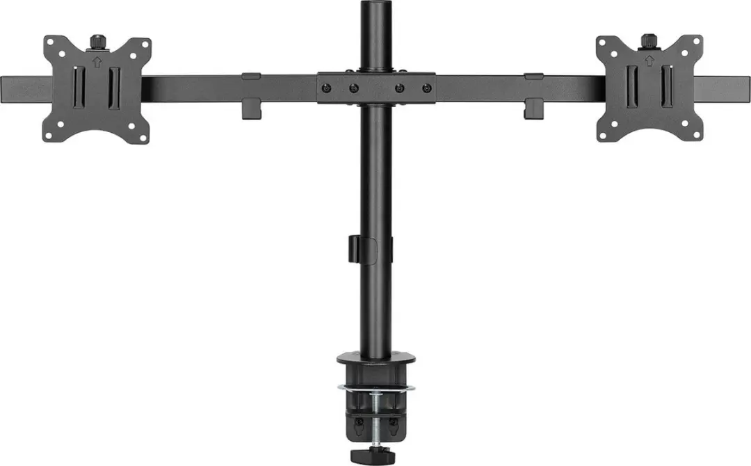 Goobay Flex Twin Monitorbeugel 59394 - 2x 17-32" - VESA 75x75mm - Zwart