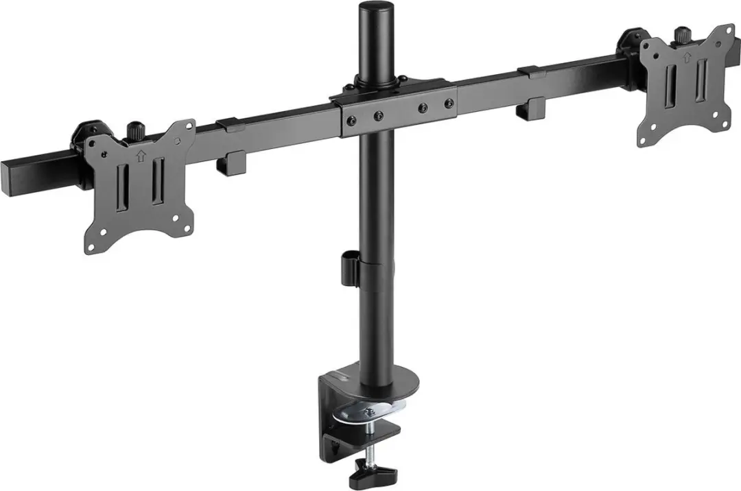 Goobay Flex Twin Monitorbeugel 59394 - 2x 17-32" - VESA 75x75mm - Zwart