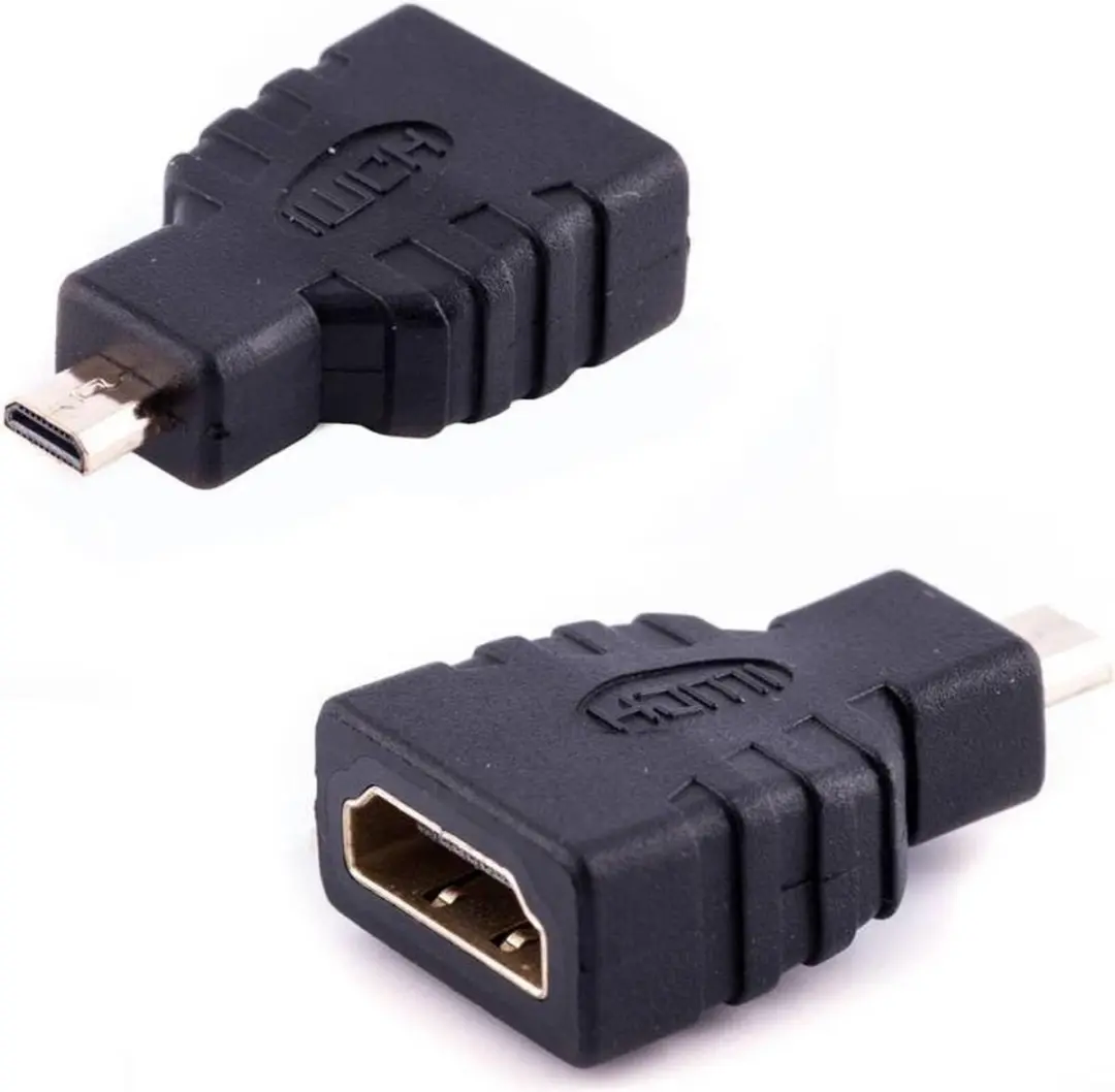 Verloopstekker micro HDMI (M) naar HDMI (F)