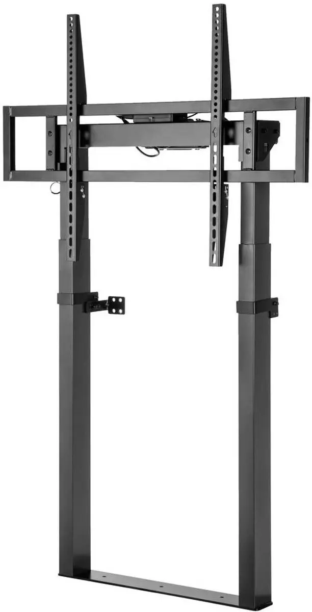 SpeaKa Professional SP-TVC-900 TV-voet 100 Inch - Gemotoriseerd & In hoogte verstelbaar - Mat zwart