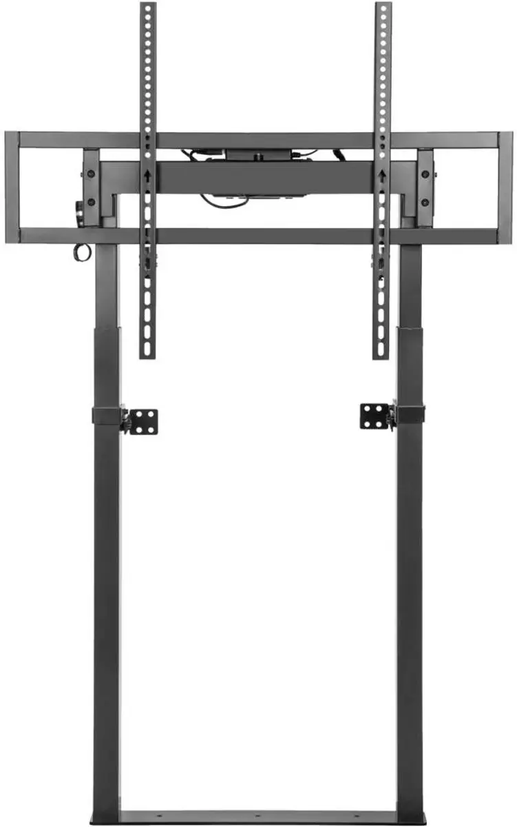 SpeaKa Professional SP-TVC-900 TV-voet 100 Inch - Gemotoriseerd & In hoogte verstelbaar - Mat zwart