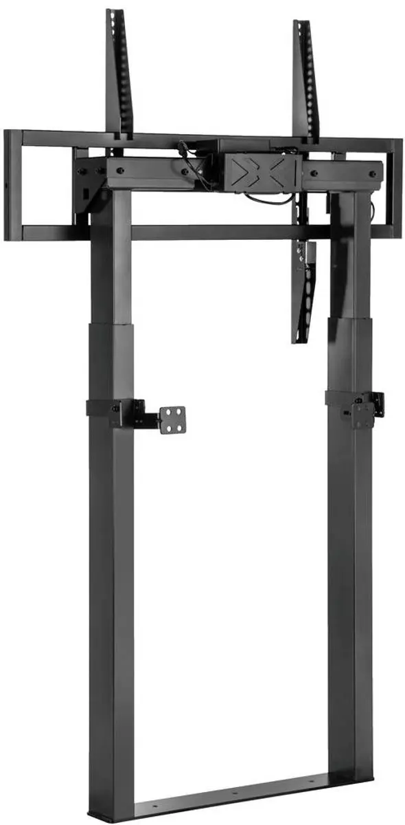 SpeaKa Professional SP-TVC-900 TV-voet 100 Inch - Gemotoriseerd & In hoogte verstelbaar - Mat zwart