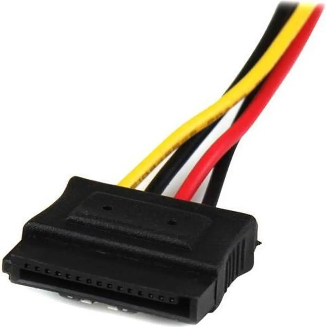 Startech LP4 naar 2x SATA Y-adapter 30cm - Meerkleurig
