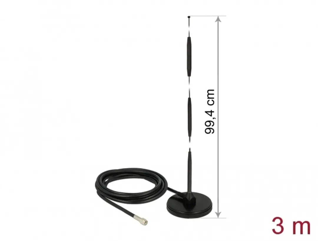 Delock GSM Antenne SMA 7dBi
