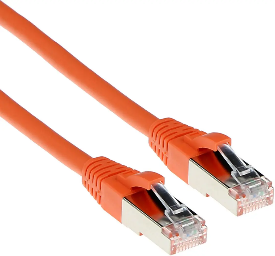 ACT FB7105 CAT6A Patchkabel 5m Oranje