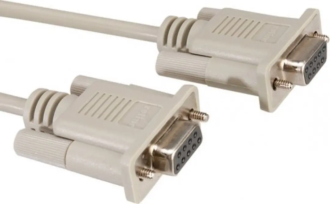 Roline RS232 9-pol F/F Kabel 1,8m - Grijs