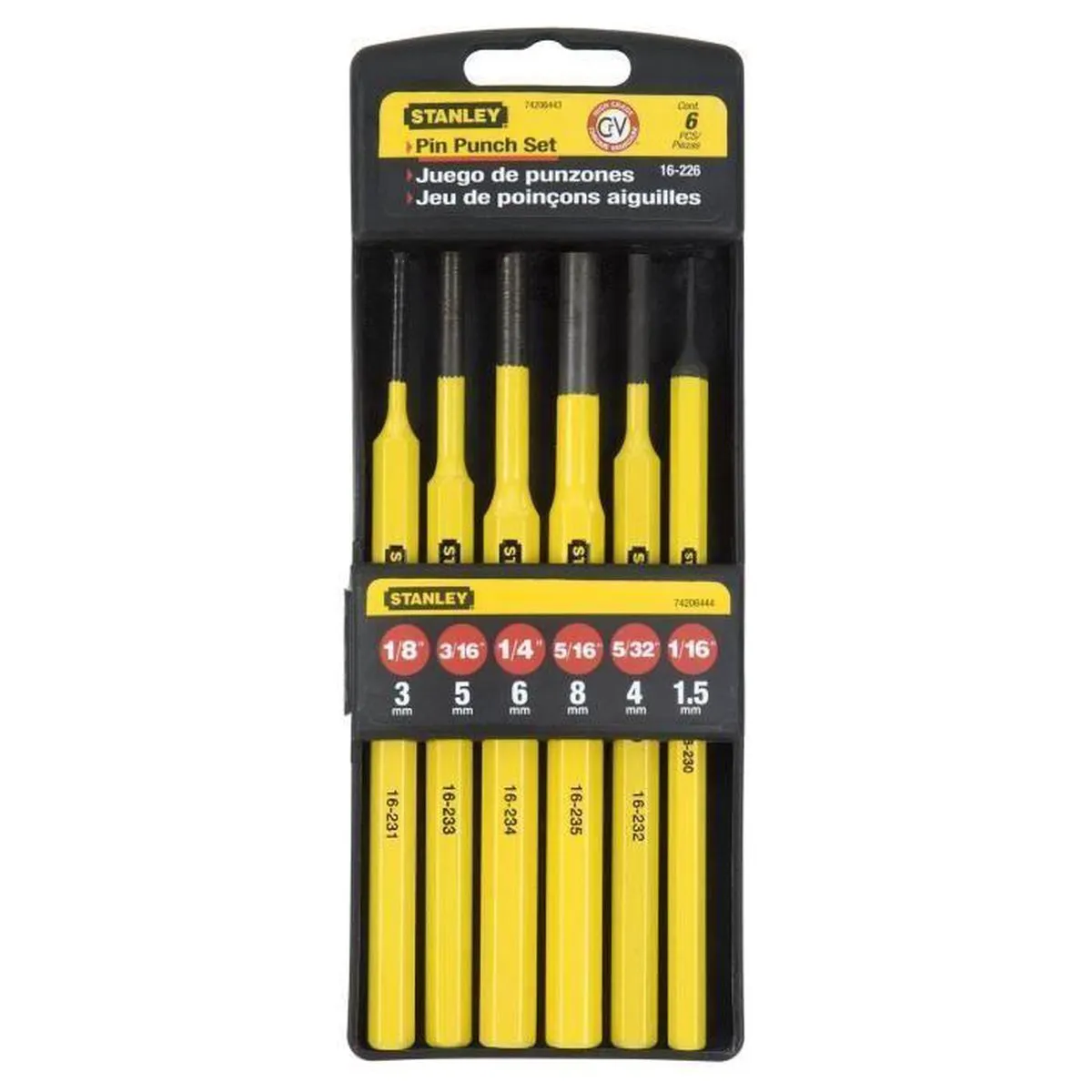 Stanley Centerpunt en Drevel Set 6Dlg 4-18-226