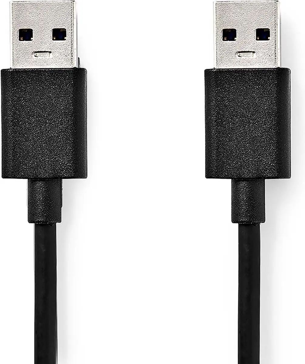 Nedis USB 3.2 Gen 1 A-A Kabel 2m - Zwart