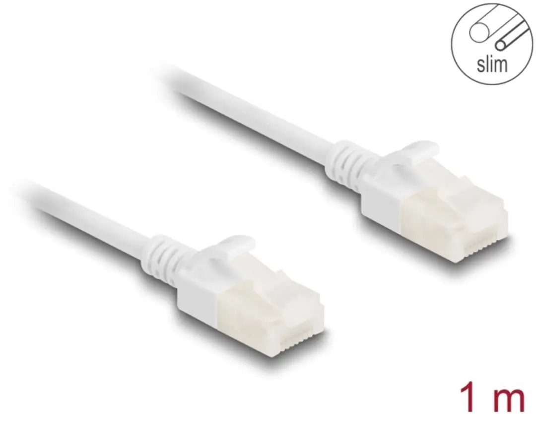 Delock RJ45 Netwerkkabel Cat.6A 1m