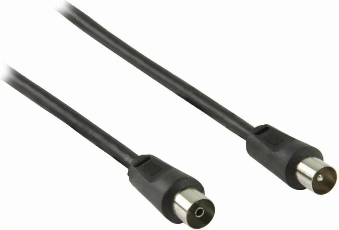Nedis Coaxkabel CSGP40000BK50 - 5m - 75 Ohm - Zwart