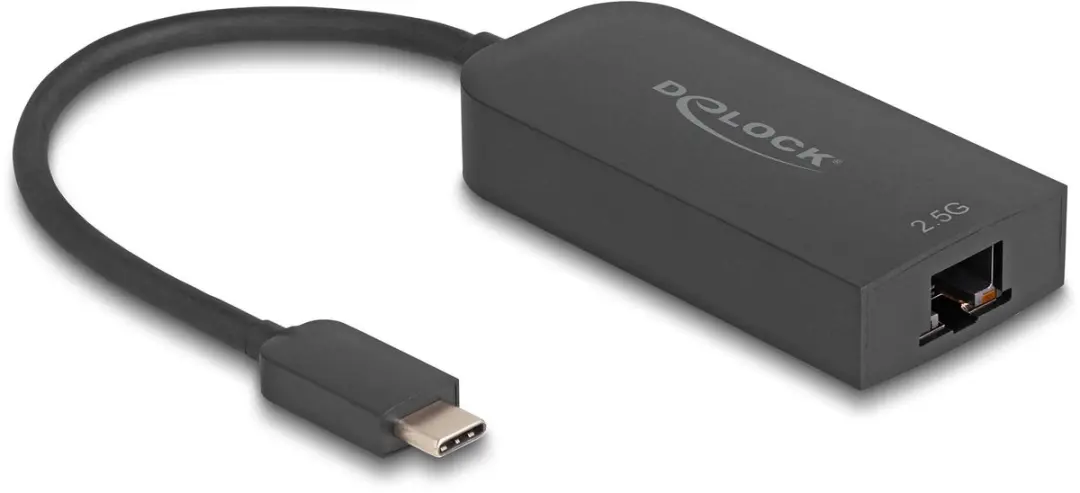 Delock USB-C naar 2.5Gbps LAN Adapter