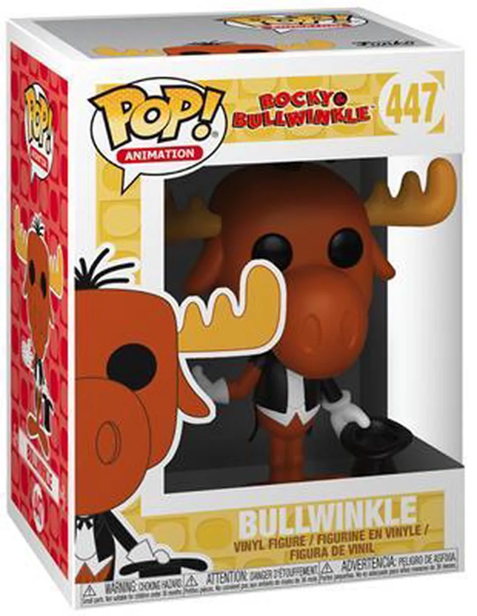 Funko Animation #447 Bullwinkle Pop! - 33460 - Multicolor