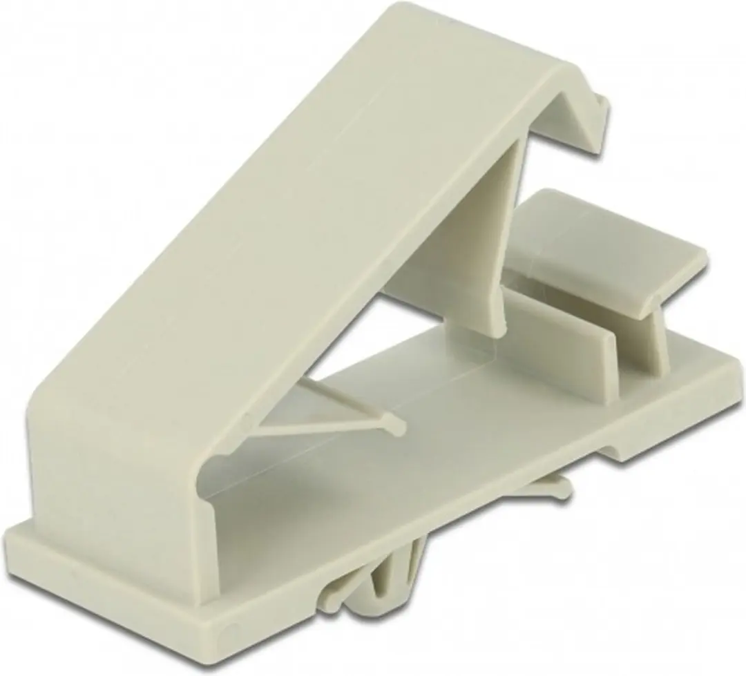 Delock Kabelhouder Grijs - 10 Stuks