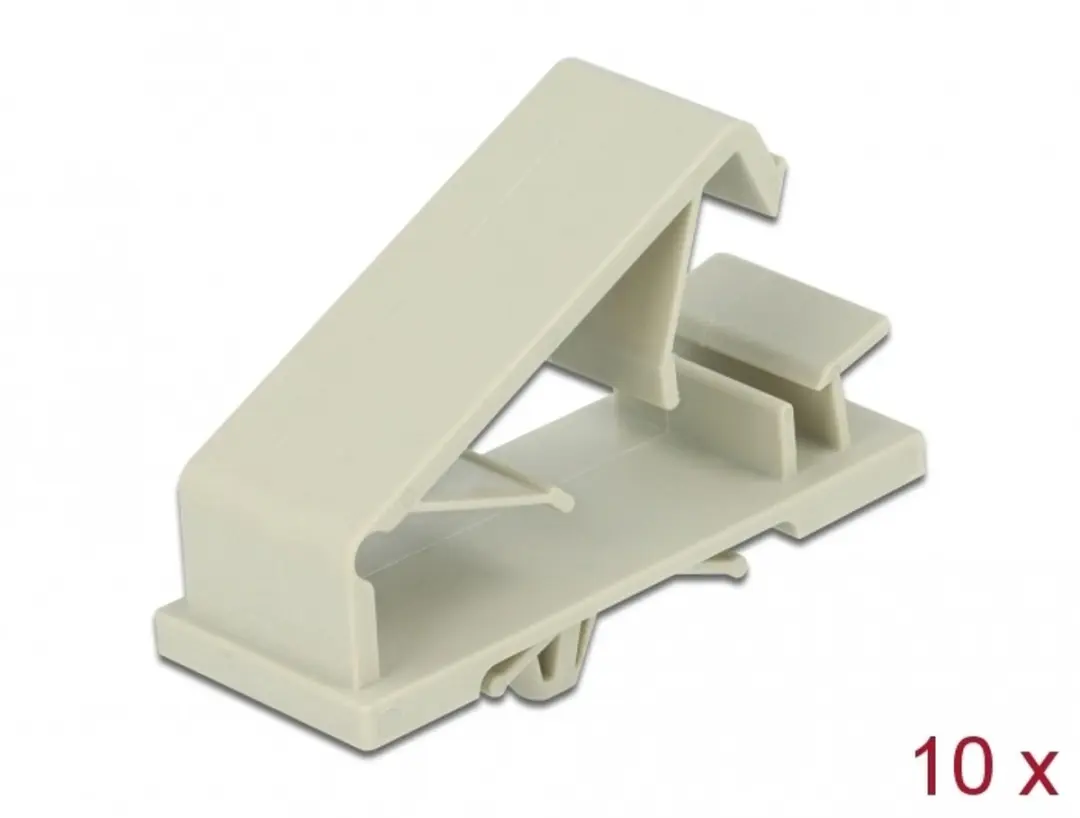 Delock Kabelhouder Grijs