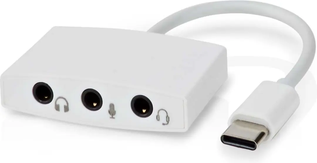 Nedis CCGB65900WT01 USB-C Adapter 3,5mm
