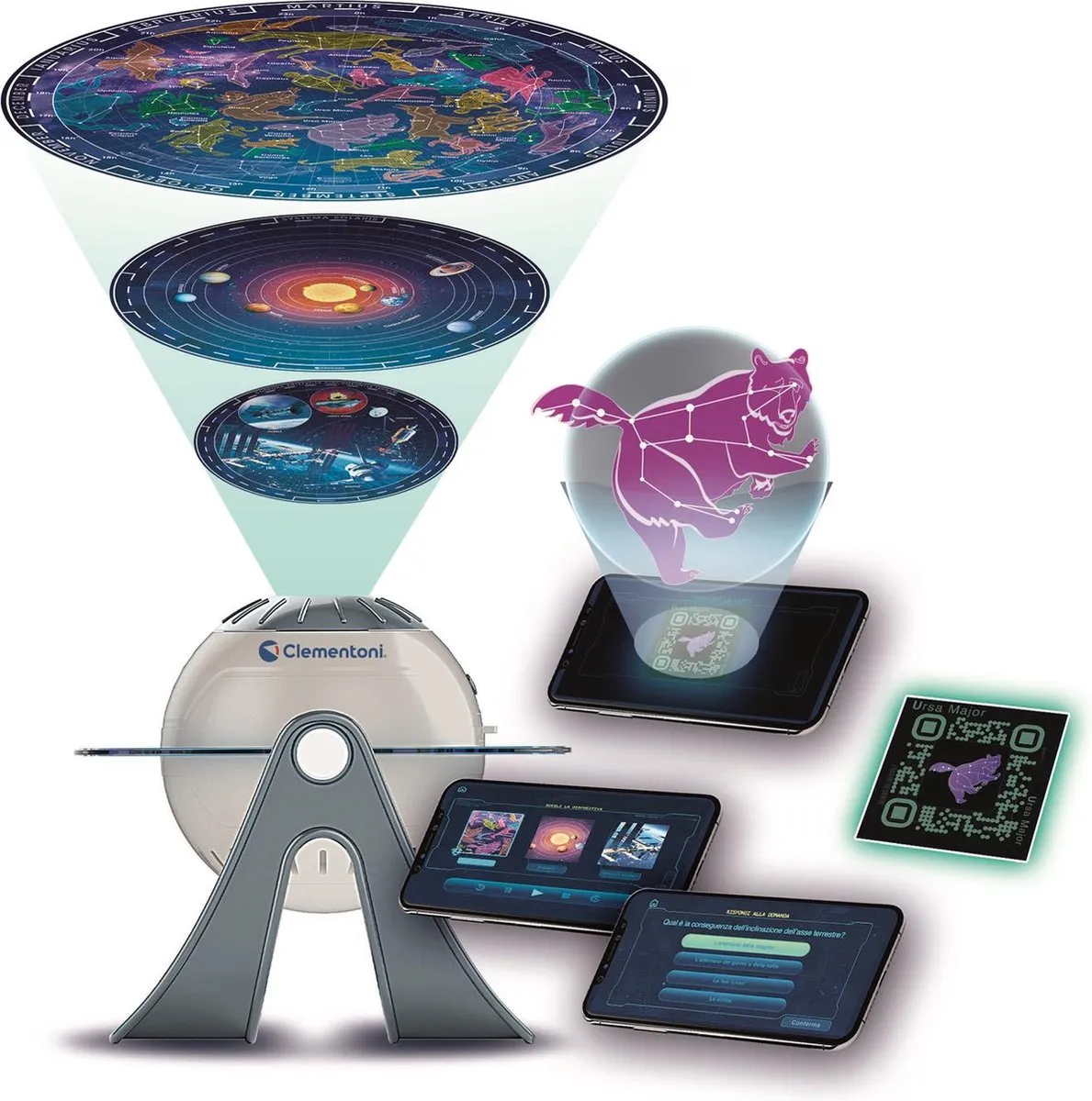 Clementoni Planetarium Projector 75098 - STEM Speelgoed - Multikleur