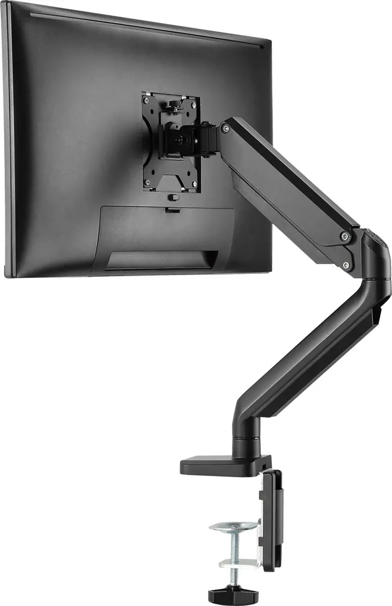 Deltaco ARM-0350 Monitorarm - 17-27" - 8kg - Zwart