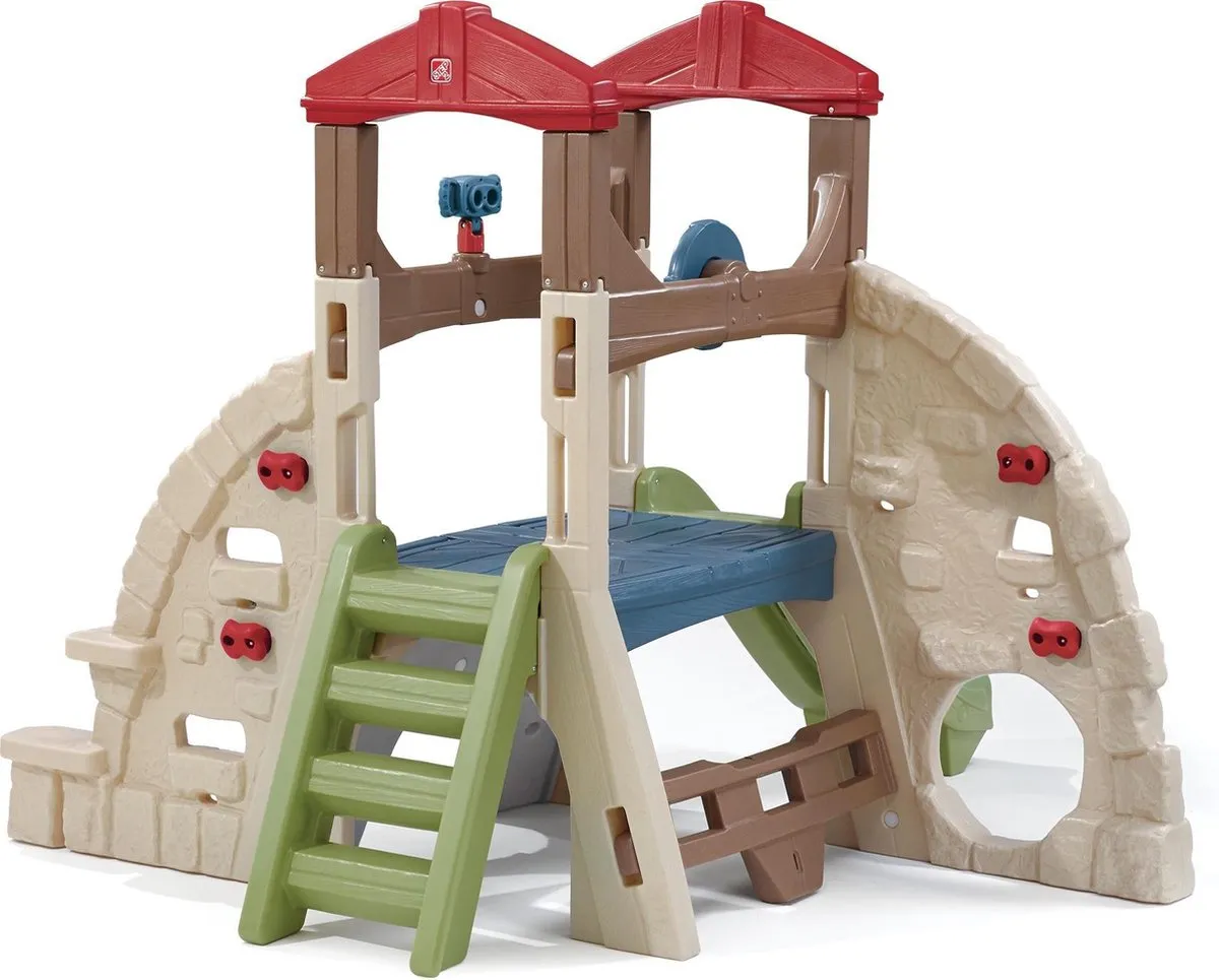 Step2 Alpine Ridge Climber & Slide Klimspeeltoestel - Beige/Groen