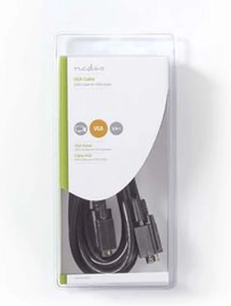Nedis VGA-Kabel CCGB59000BK30 - 3m - Zwart