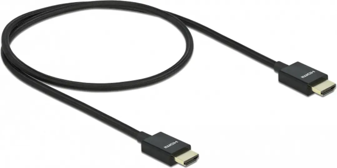 Delock Coaxial High Speed HDMI Kabel 48 Gbps 8K 60Hz - 0,5m