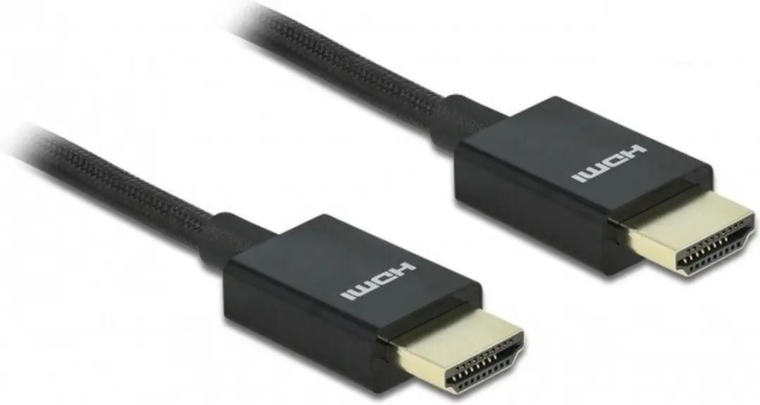 Delock Coaxial High Speed HDMI Kabel 48 Gbps 8K 60Hz - 0,5m