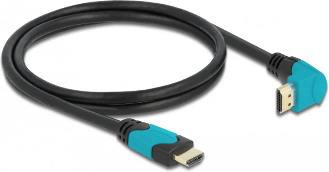 Delock HDMI Kabel 2.1 8K 60Hz HDR 1m - 90° Haaks