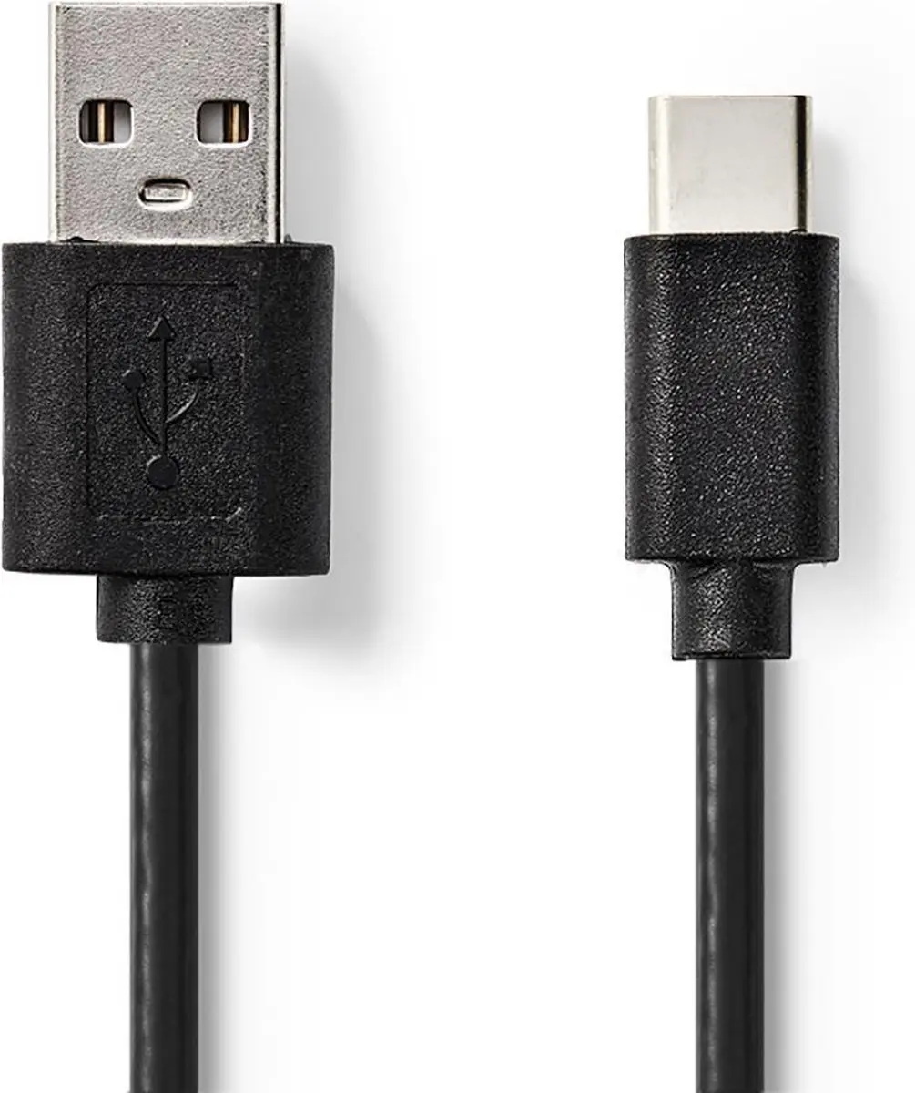 Nedis USB 2.0 USB-A naar USB-C Kabel 1m