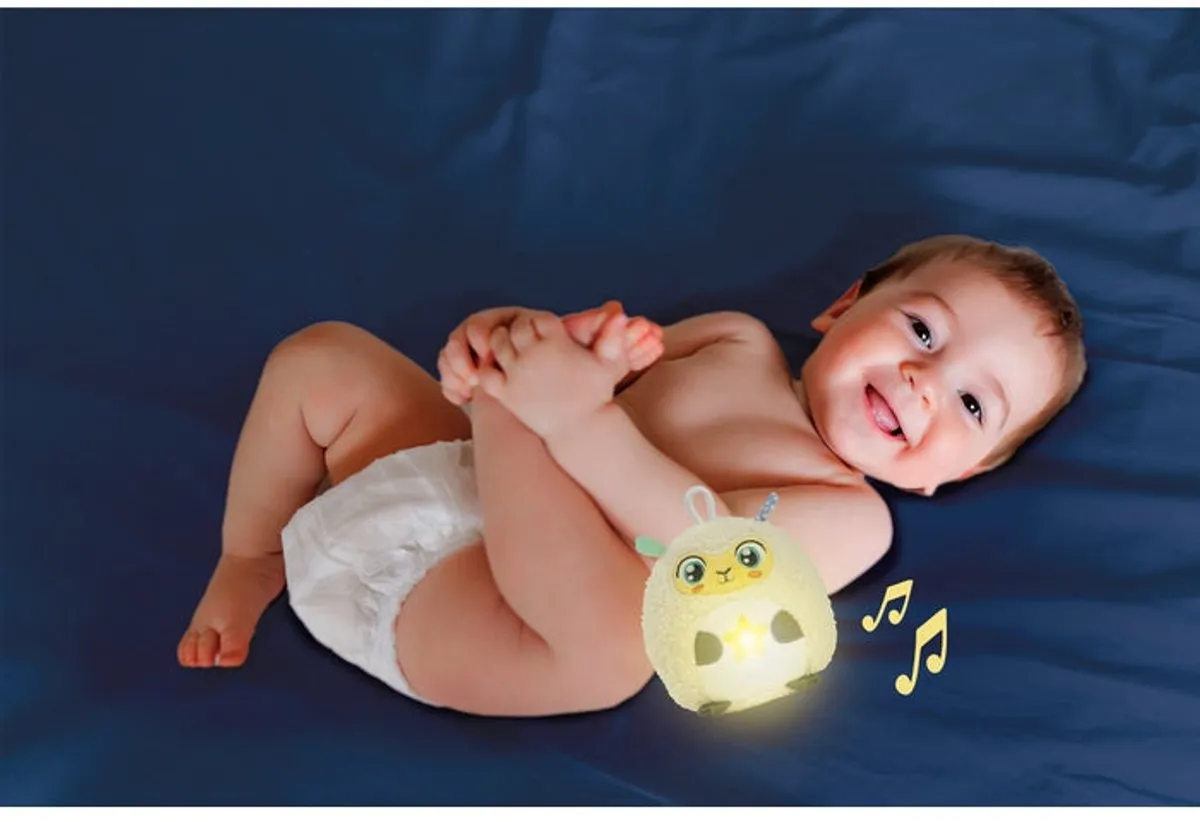 Clementoni Twinkle Twinkle Babyknuffel Nachtlampje Klein Schaapje