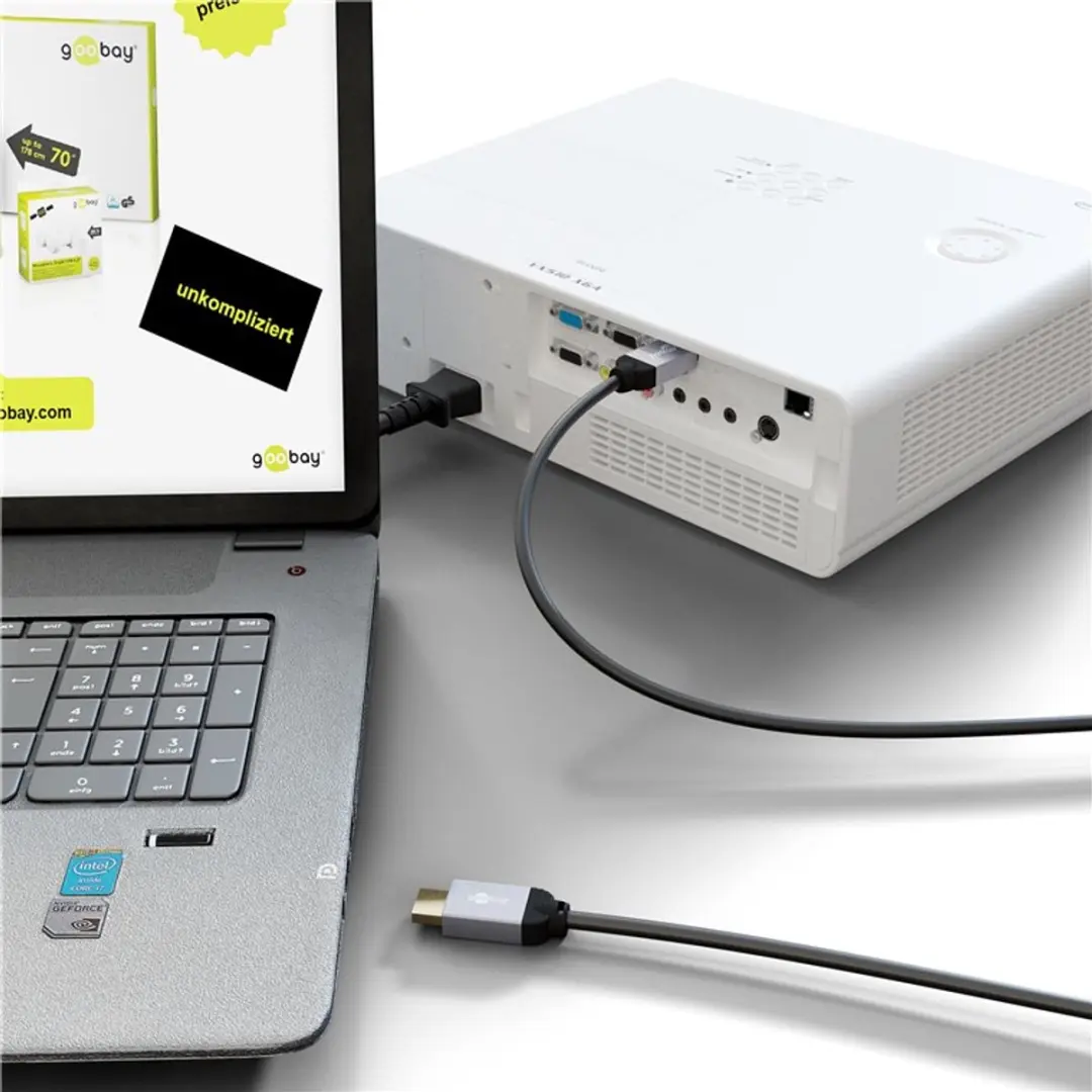 Goobay DisplayPort naar HDMI-adapterkabel - 10 Stuks - afbeelding 3 van 6