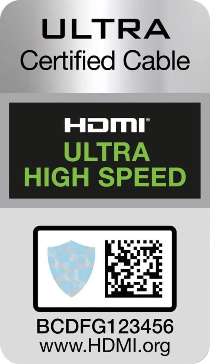 InLine 17901A HDMI Kabel 1m - Type A - Zwart
