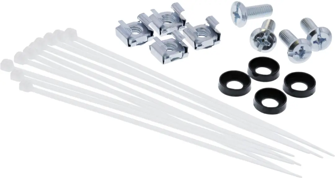 InLine 10 Patchpaneel 12x Lege Plaat 1U - RAL9005 Zwart